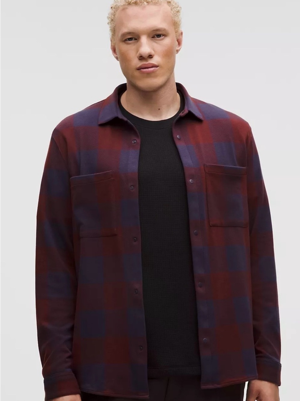 Lululemon men Soft Knit shirt L